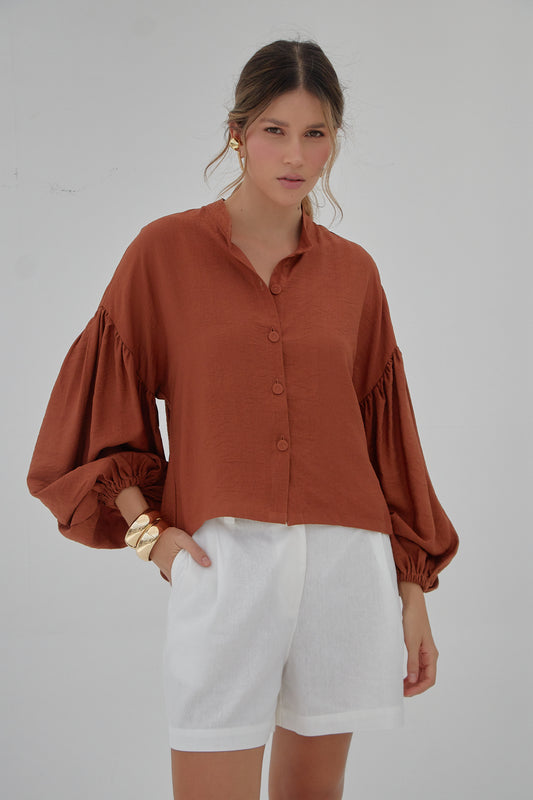 Blusa Martina - Terracota
