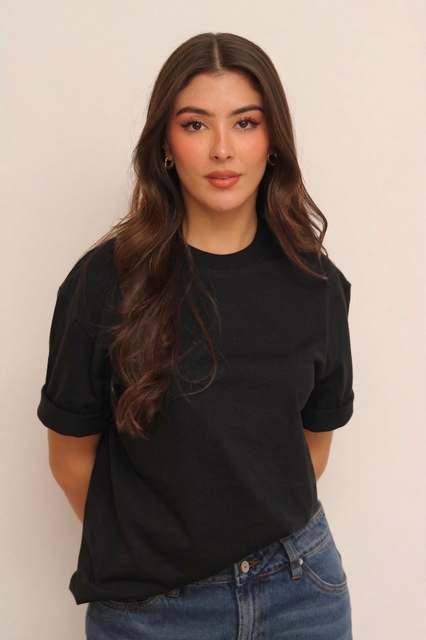 Camiseta Oversized Negra