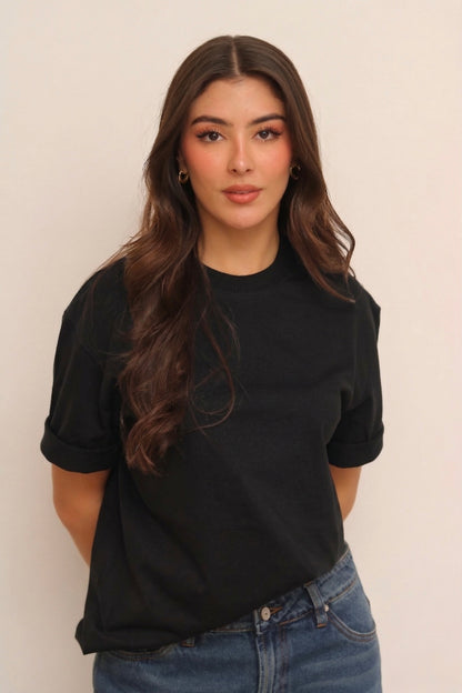 Camiseta Oversized Negra