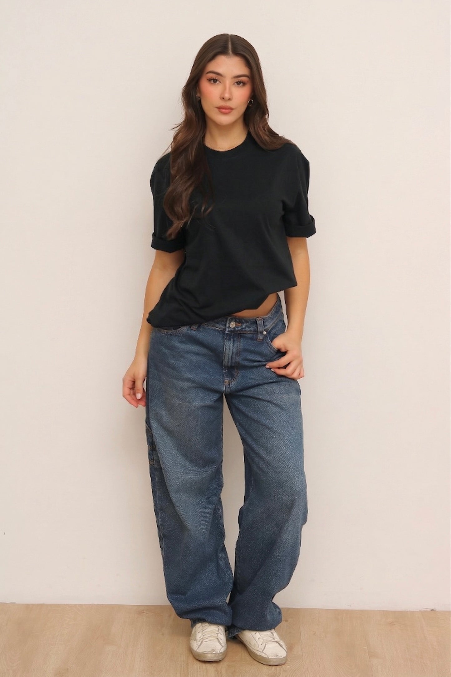 Camiseta Oversized Negra