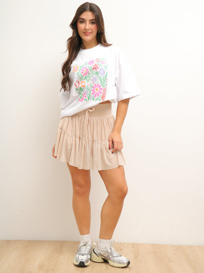 Camiseta Oversized Estampada