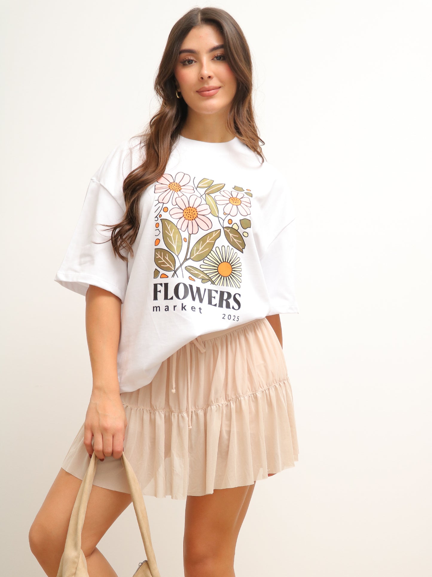 Camiseta Oversized Estampada