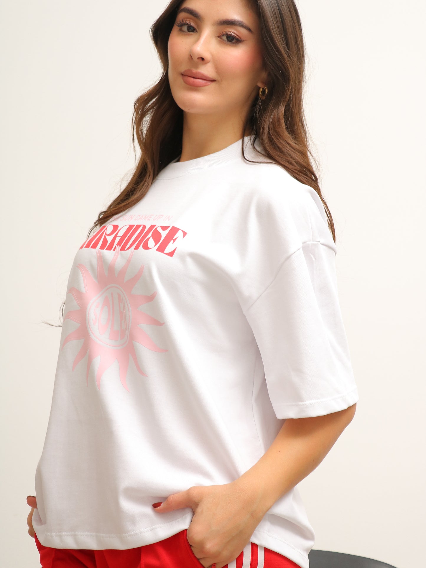 Camiseta Oversized Estampada