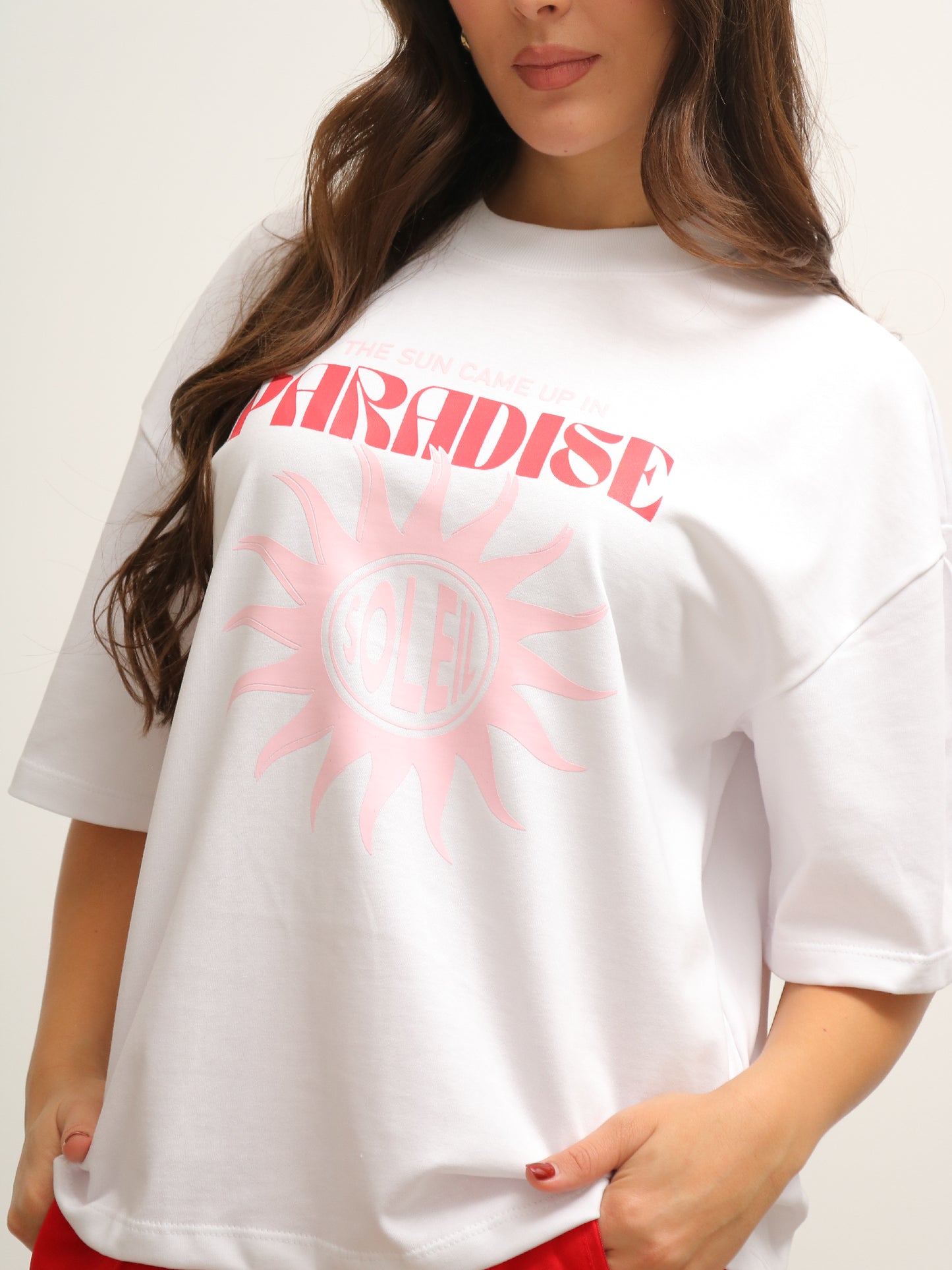 Camiseta Oversized Estampada