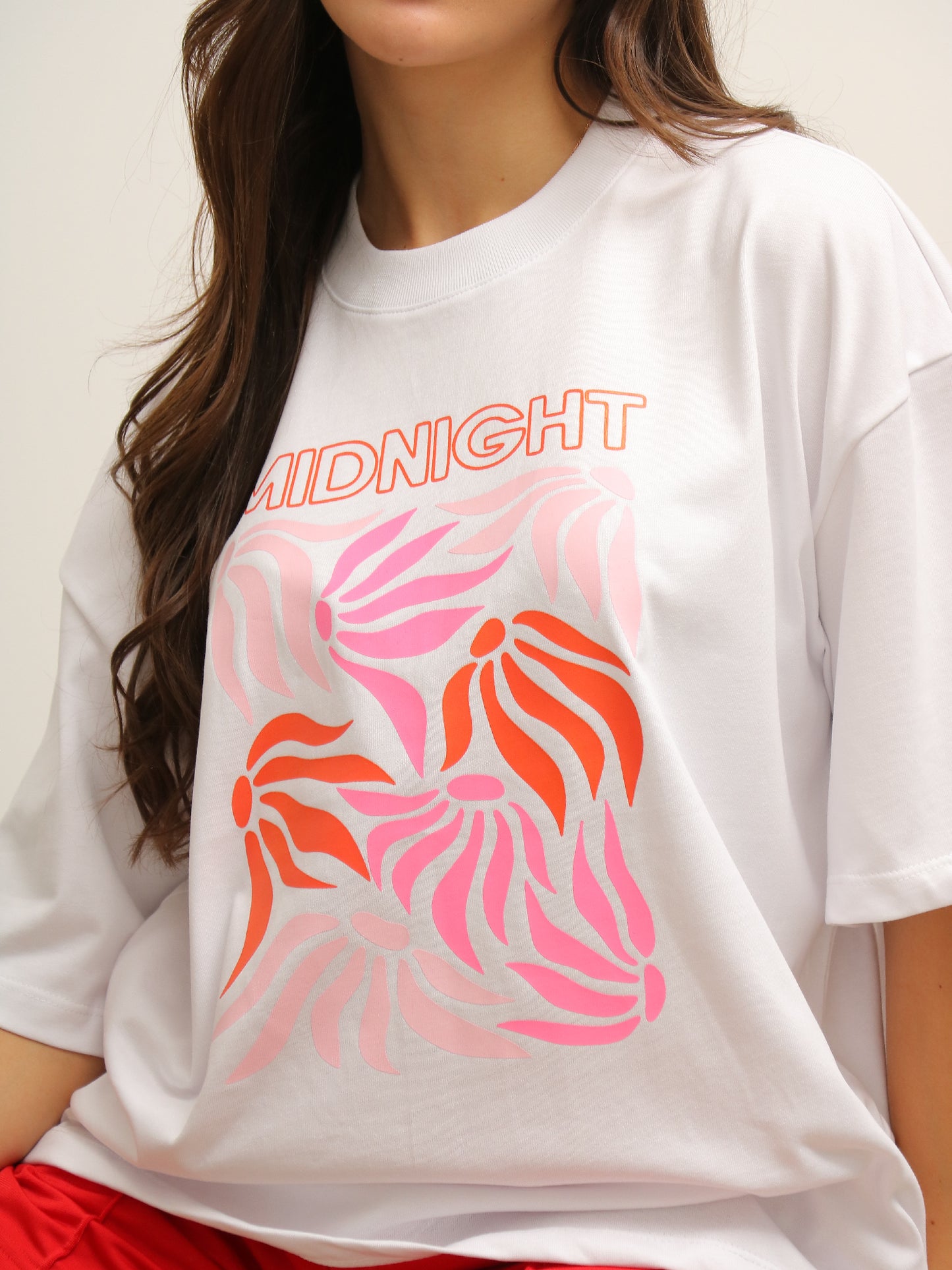 Camiseta Oversized Estampada