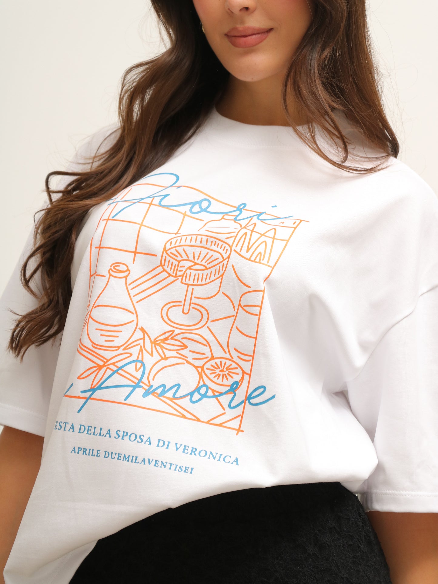 Camiseta Oversized Estampada