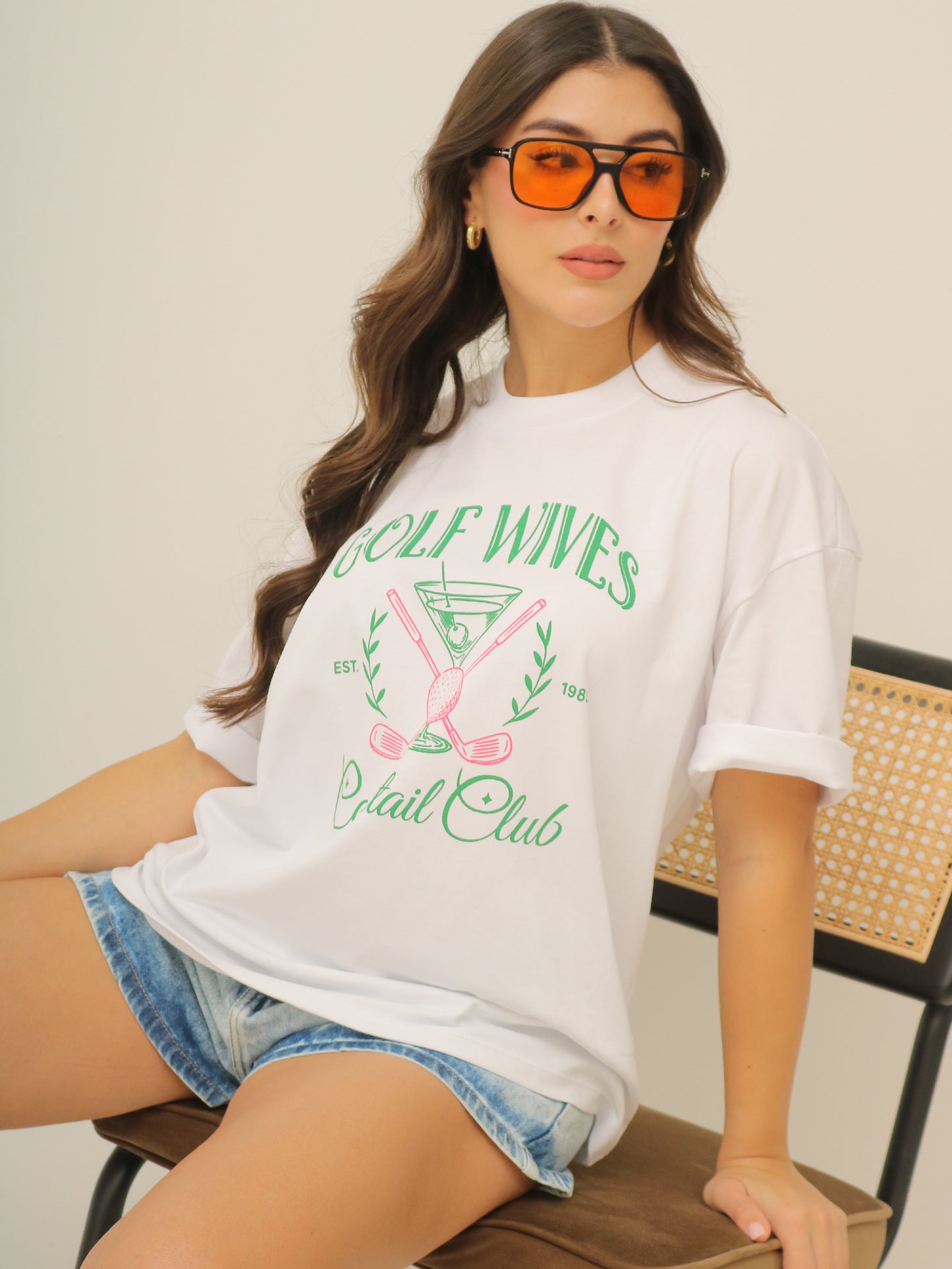 Camiseta Oversized Estampada