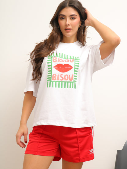 Camiseta Oversize Estampada