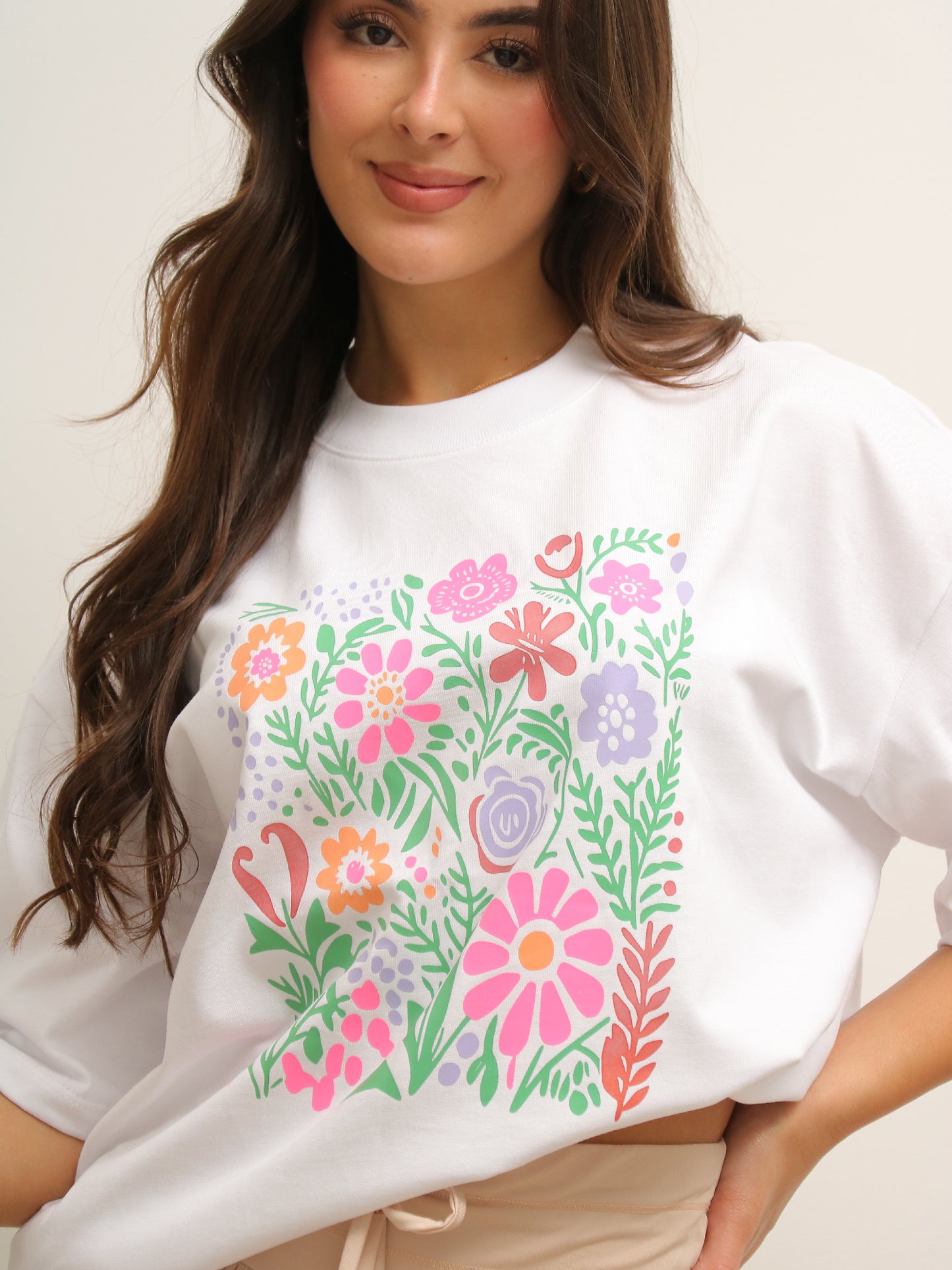 Camiseta Oversized Estampada