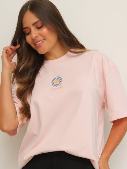 Camiseta Oversized Estampada