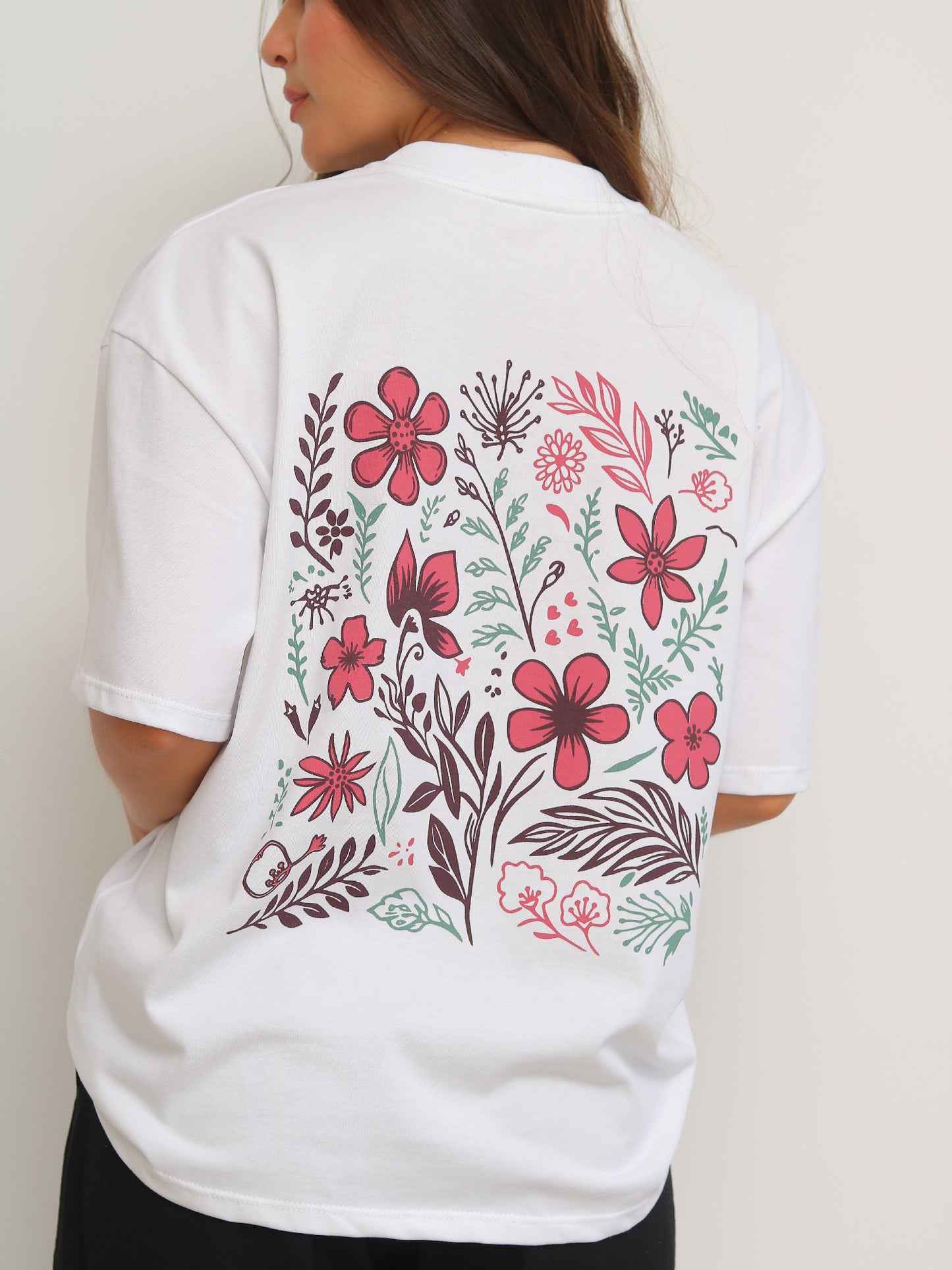 Camiseta Oversized Estampada