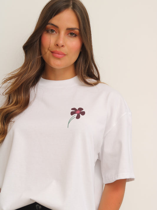 Camiseta Oversized Estampada