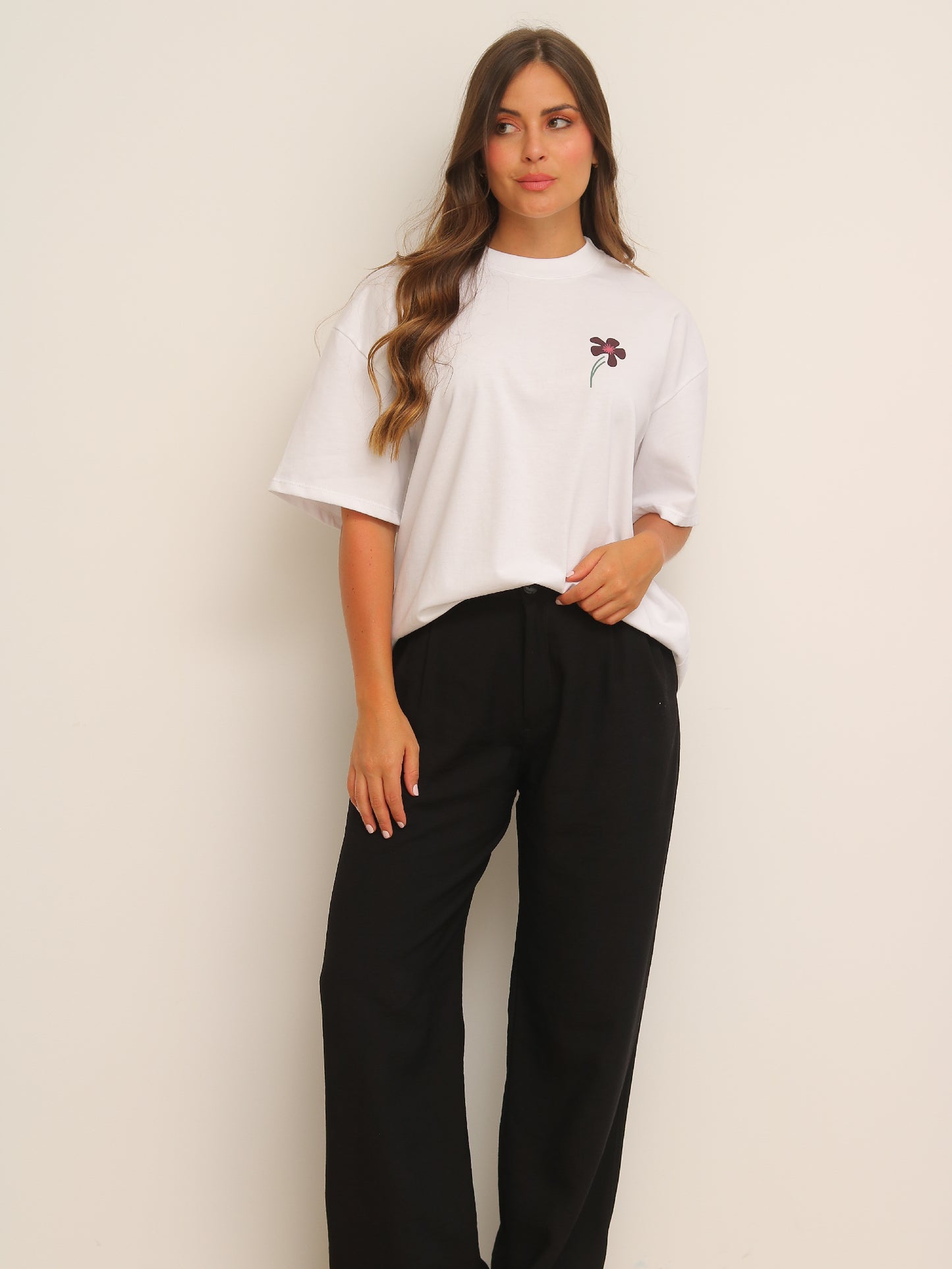 Camiseta Oversized Estampada