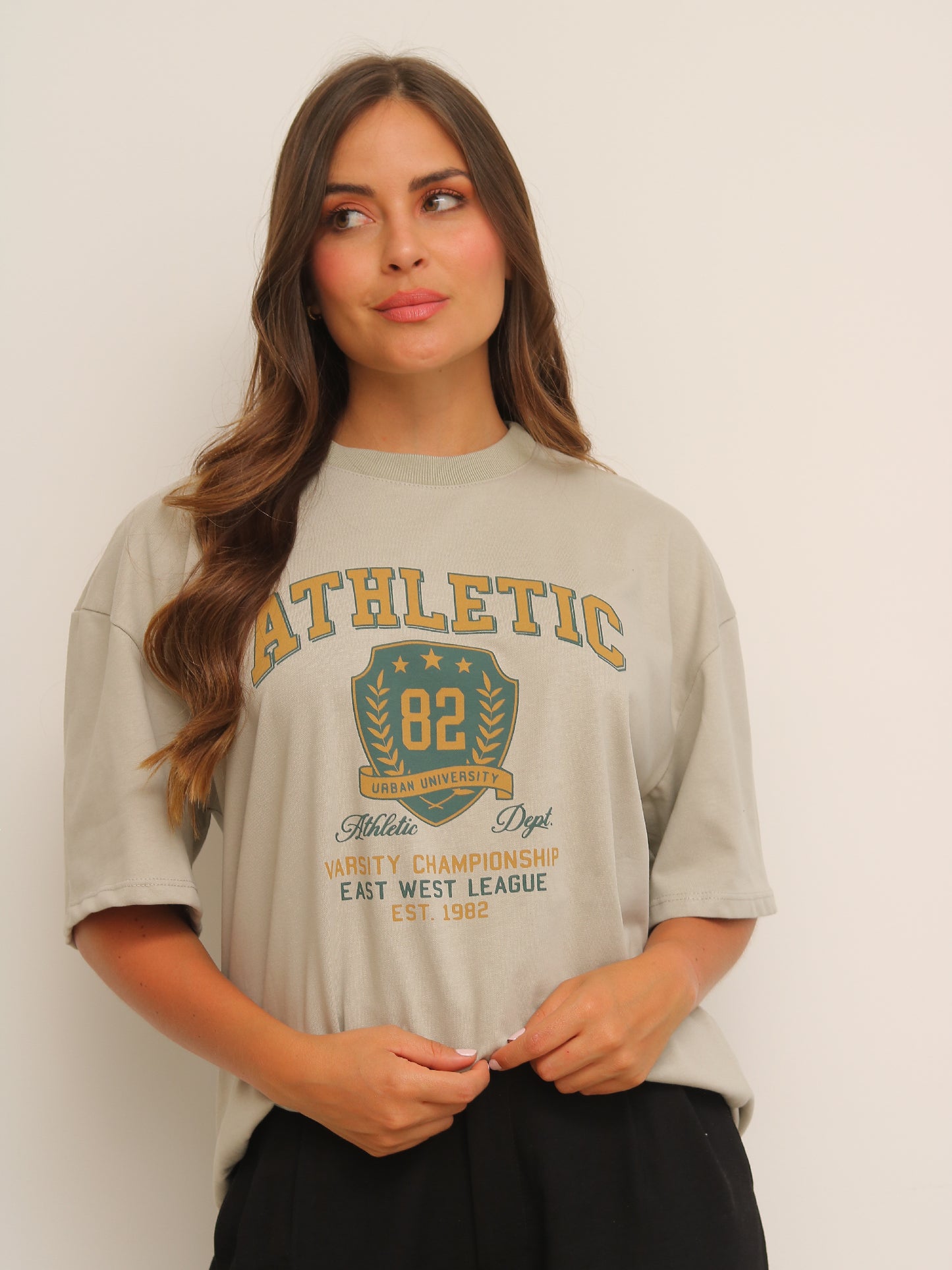 Camiseta Oversized Estampada