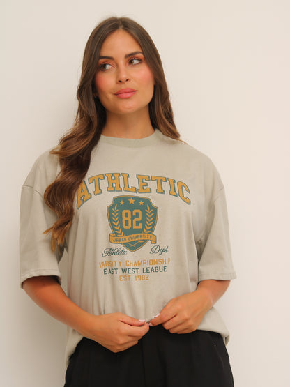 Camiseta Oversized Estampada