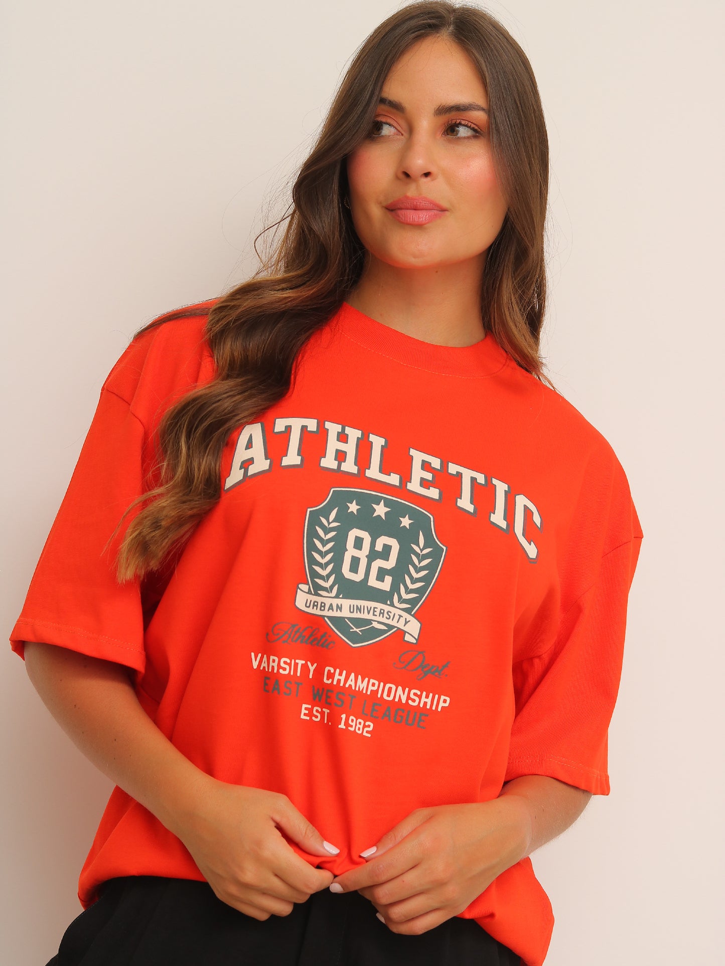 Camiseta Oversized Estampada