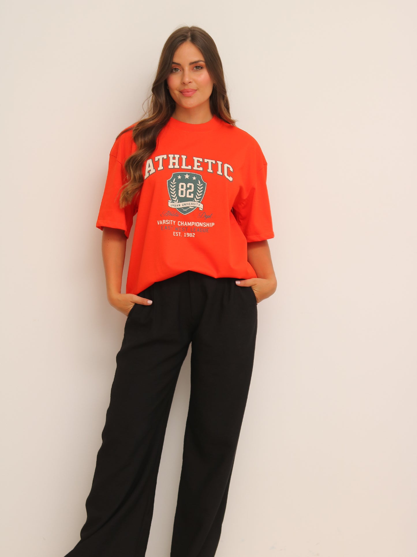 Camiseta Oversized Estampada