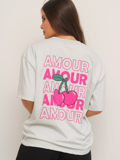 Camiseta Oversized Estampada