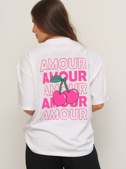 Camiseta Oversized Estampada