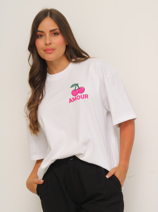 Camiseta Oversized Estampada