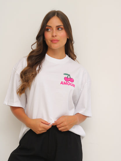 Camiseta Oversized Estampada