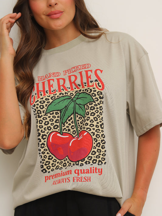 Camiseta Oversized Estampada
