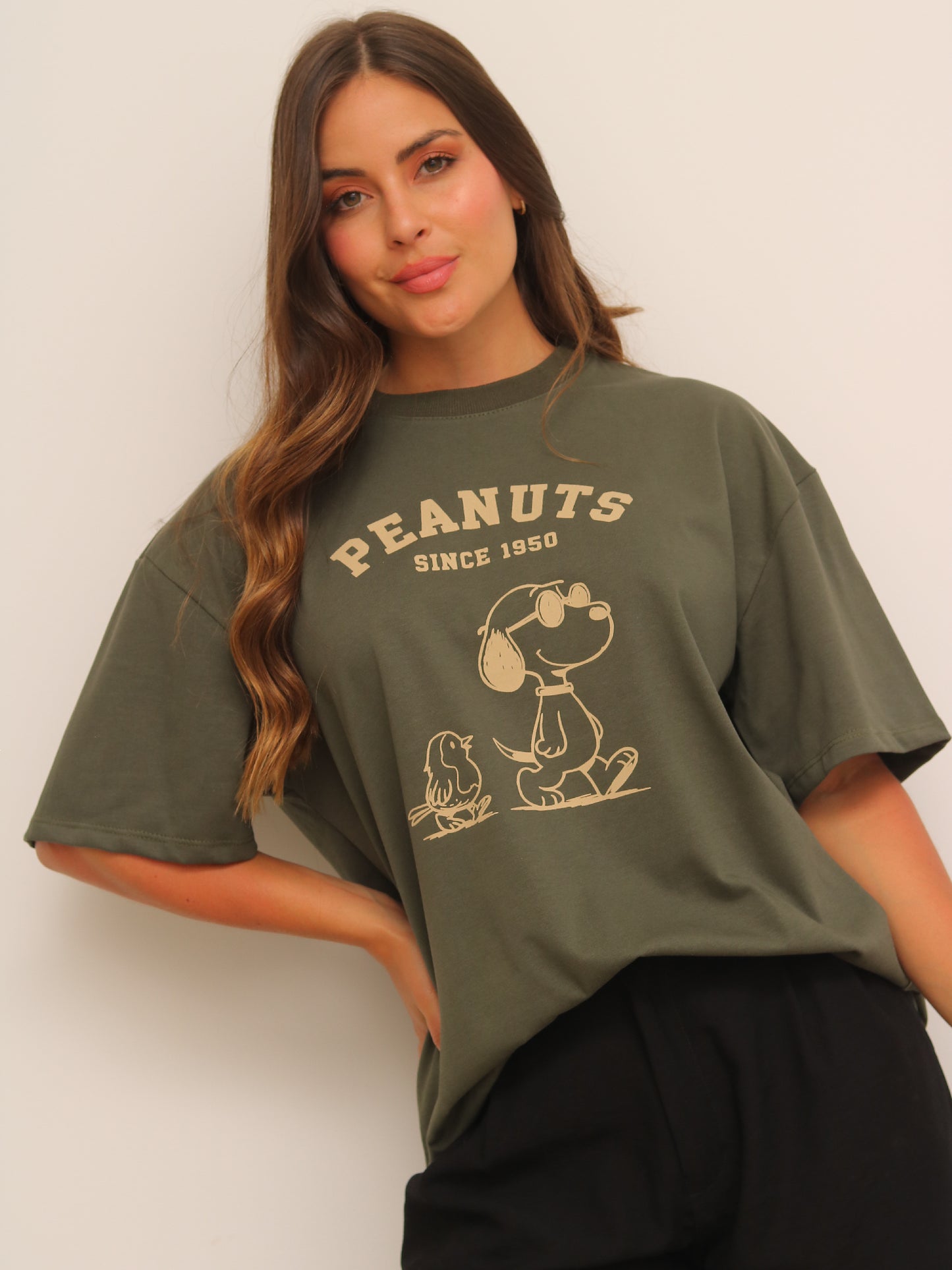 Camiseta Oversized Estampada