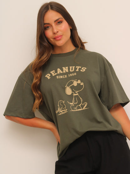 Camiseta Oversized Estampada