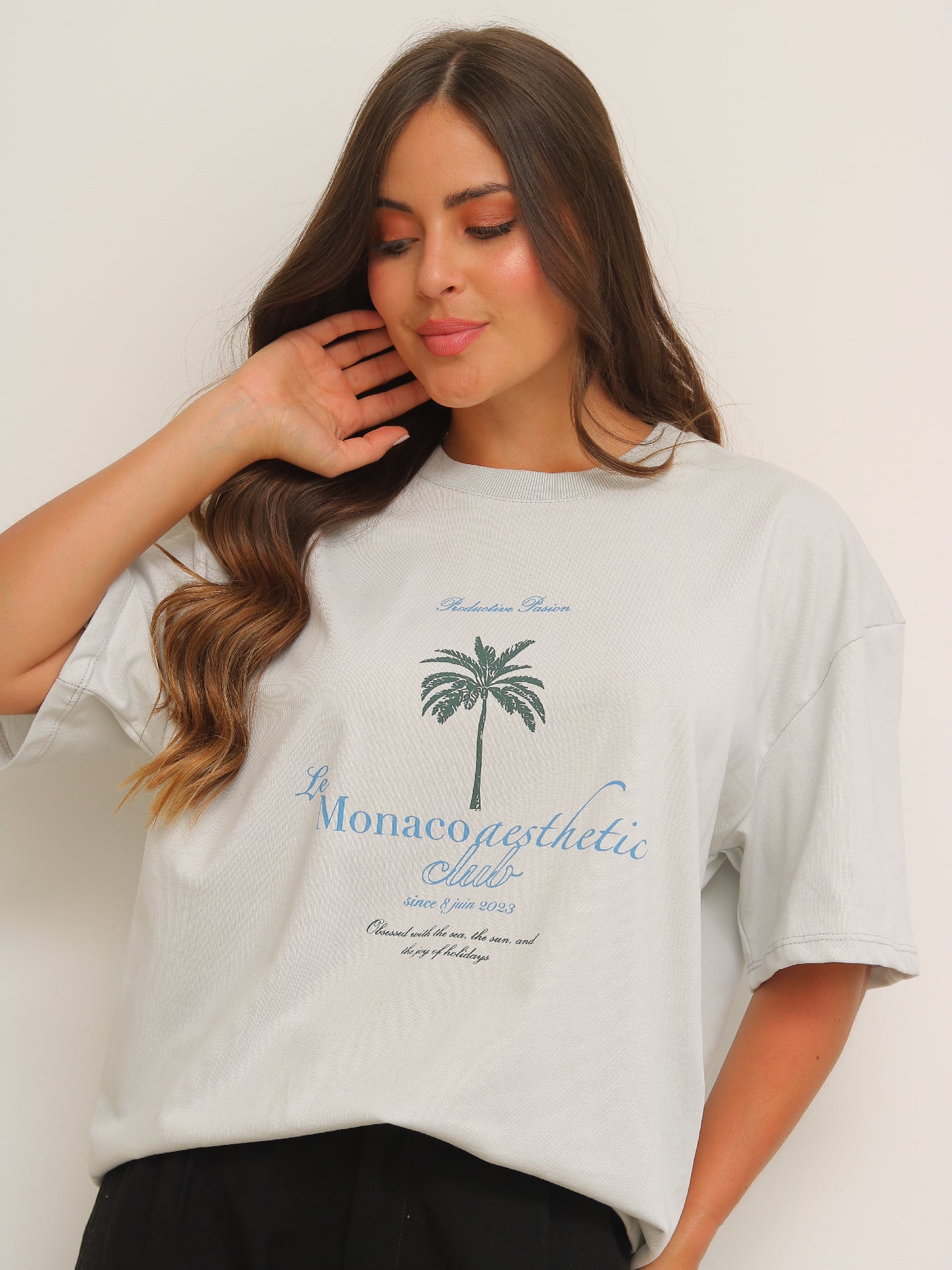 Camiseta Oversized Estampada