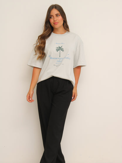 Camiseta Oversized Estampada