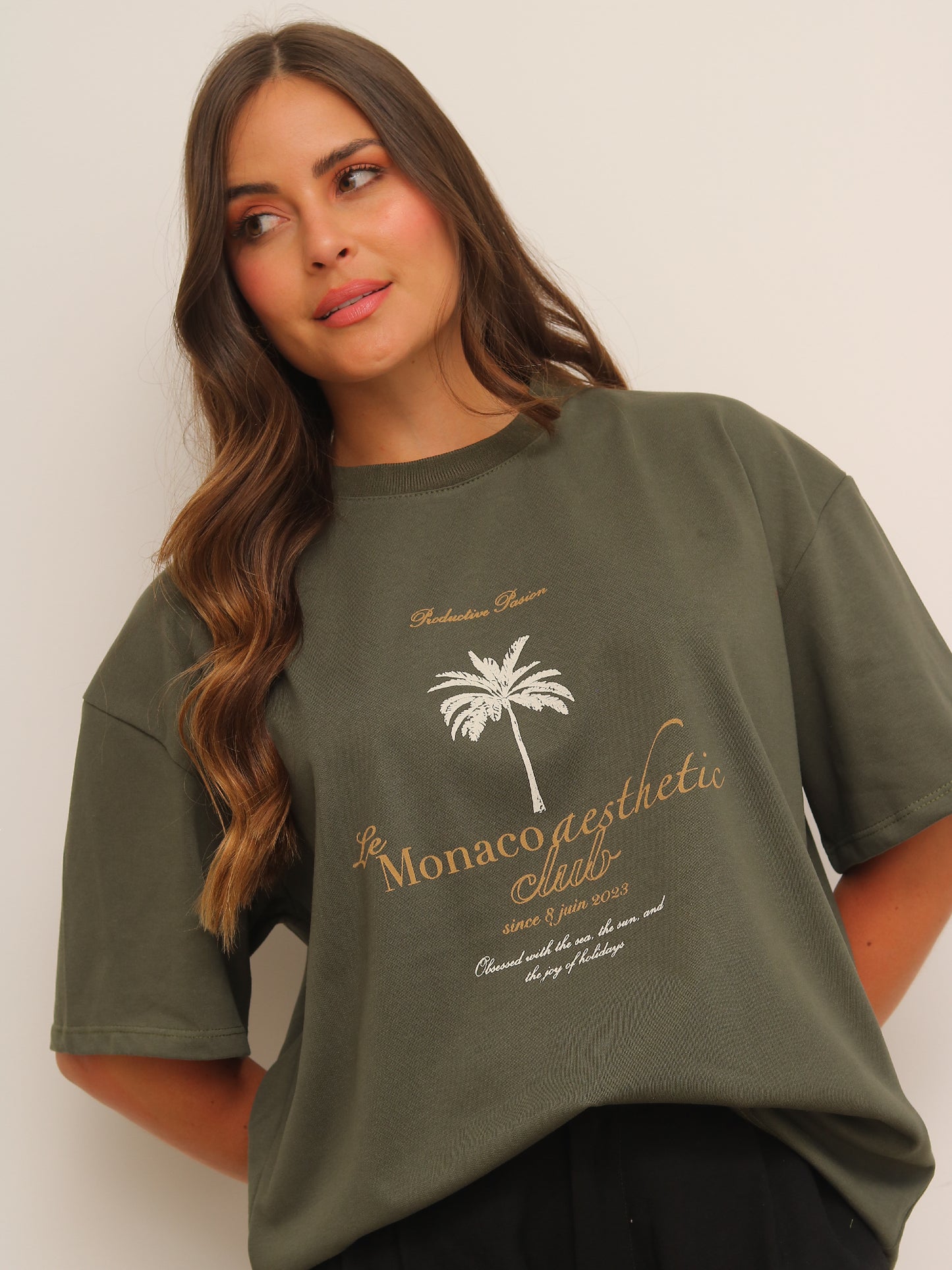Camiseta Oversized Estampada