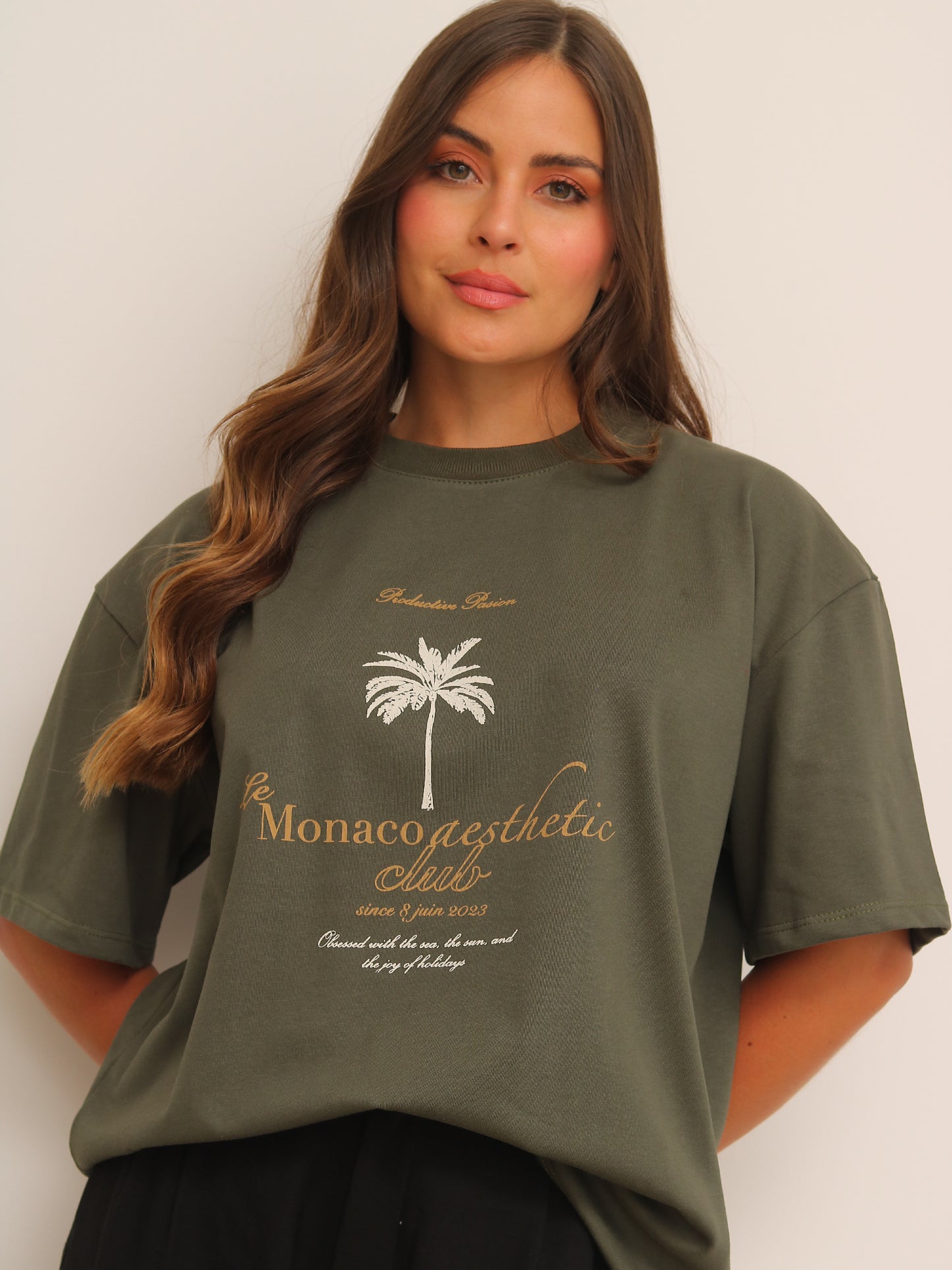 Camiseta Oversized Estampada