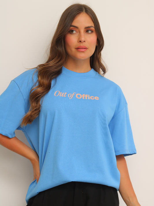 Camiseta Oversized Estampada