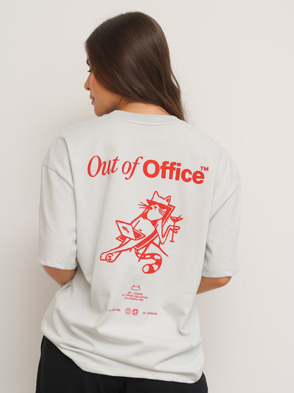 Camiseta Oversized Estampada