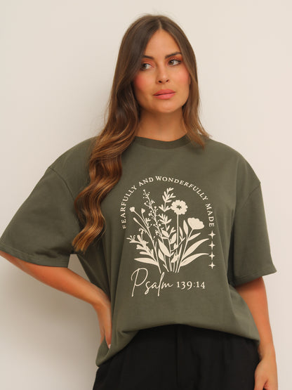 Camiseta Oversized Estampada