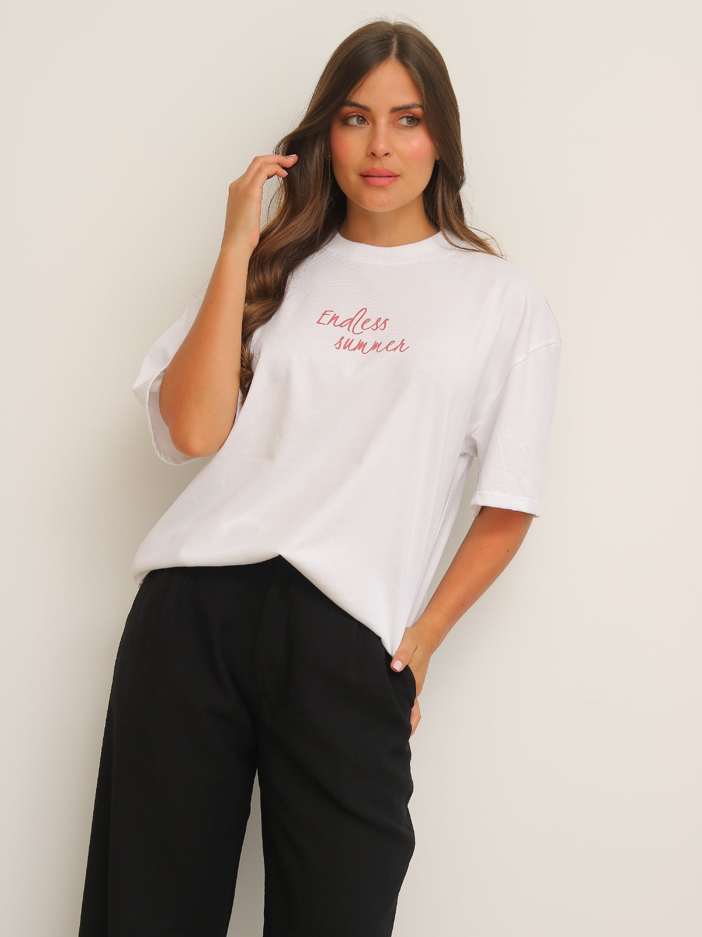 Camiseta Oversized Estampada