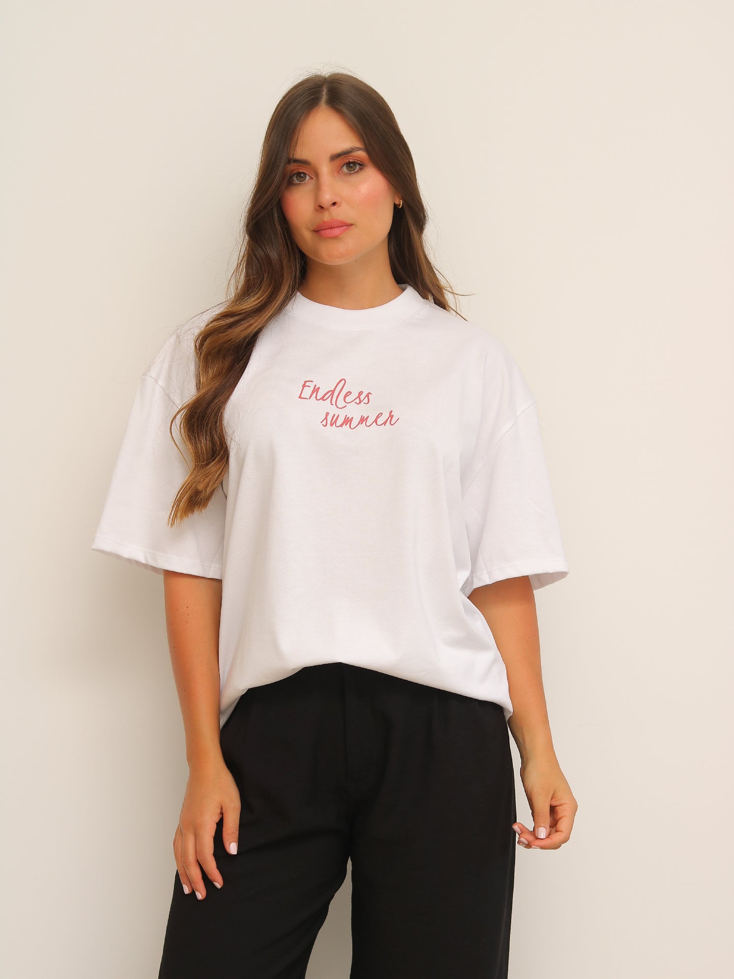 Camiseta Oversized Estampada