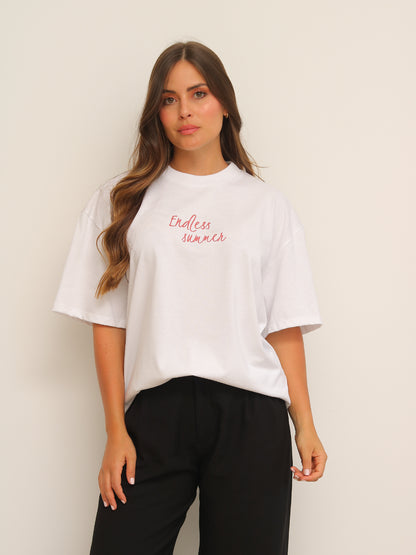 Camiseta Oversized Estampada