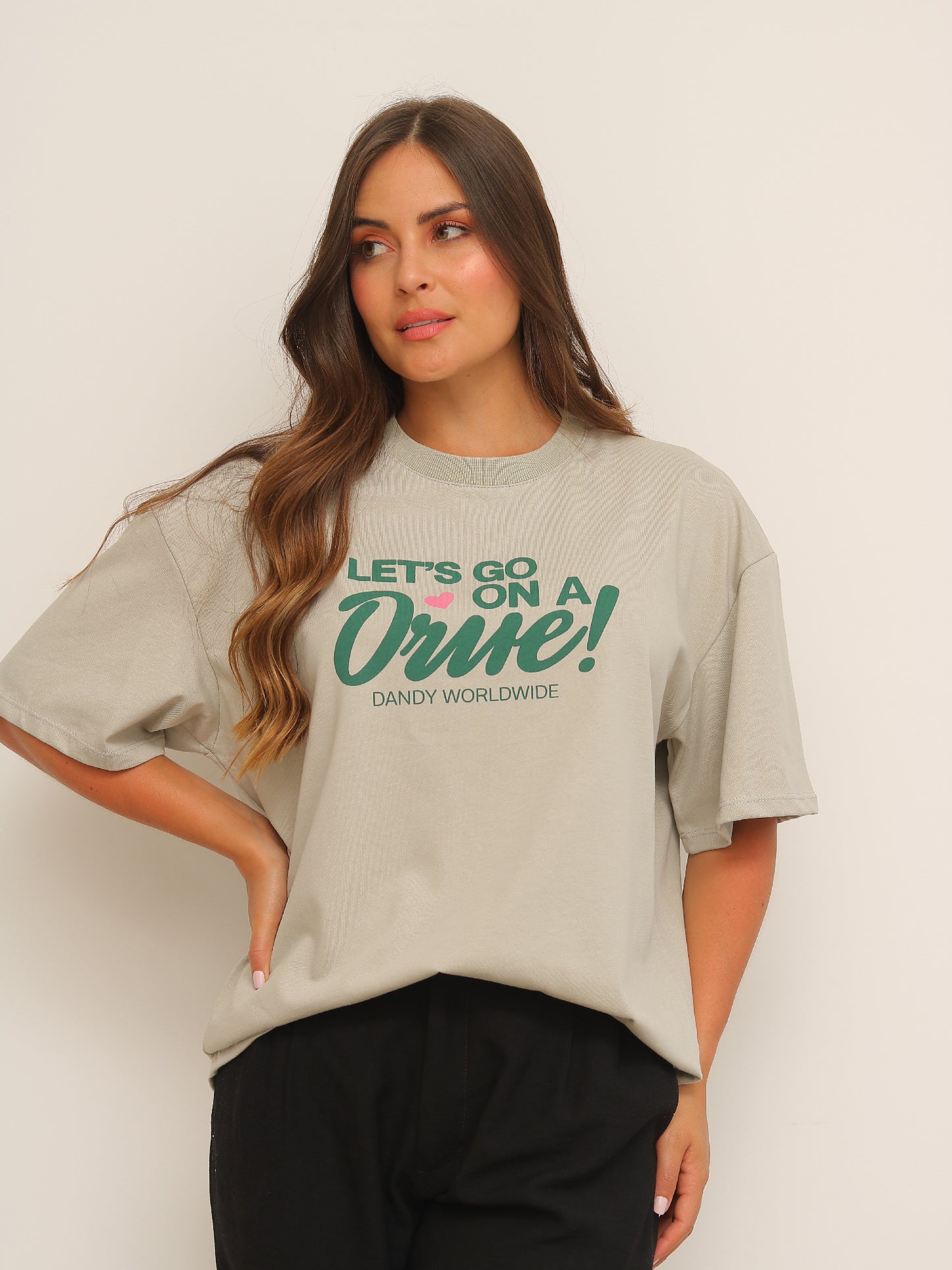 Camiseta Oversized Estampada