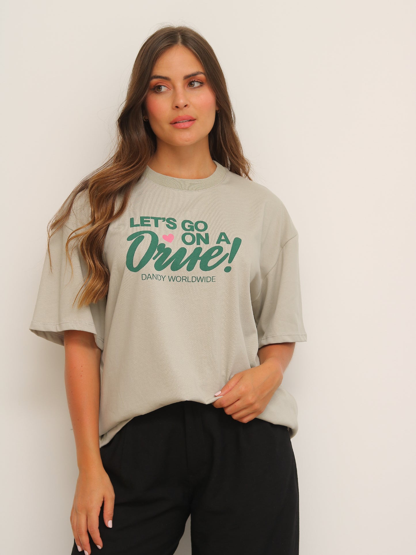 Camiseta Oversized Estampada