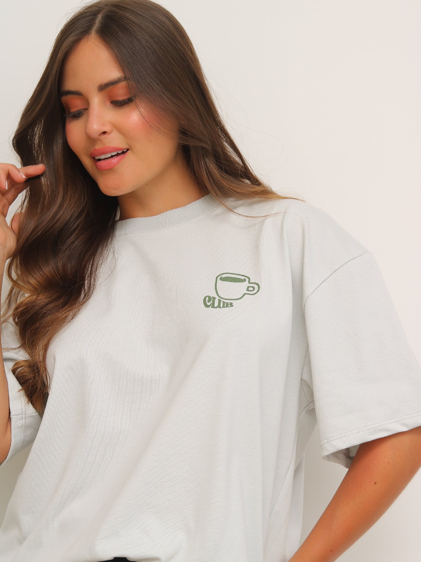 Camiseta Oversized Estampada