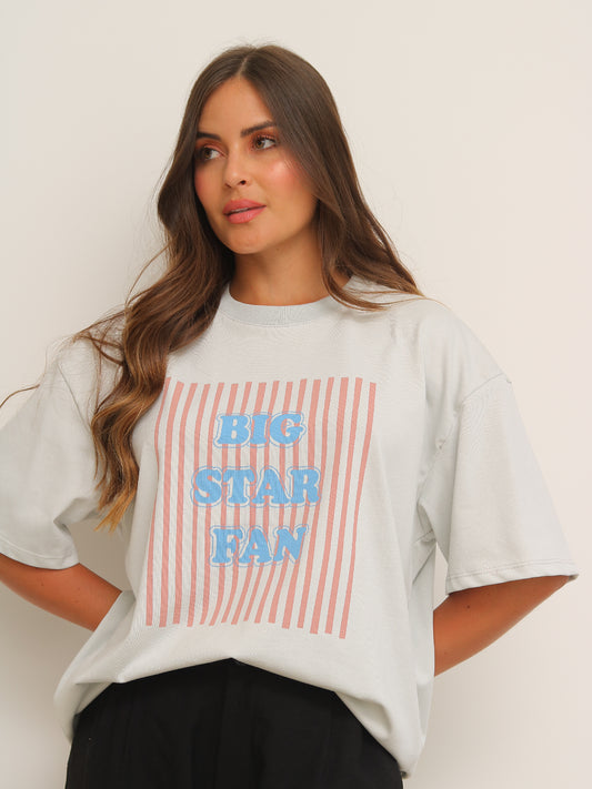 Camiseta Oversized Estampada