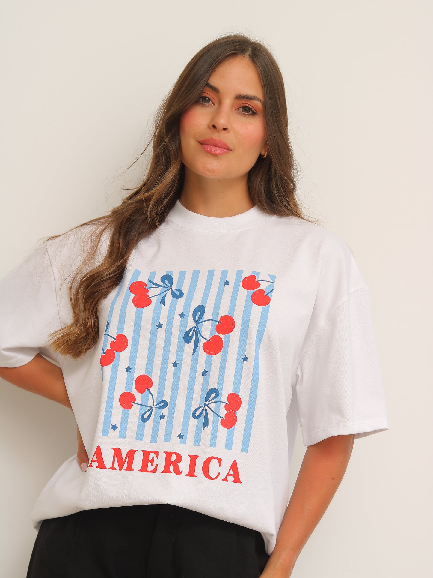 Camiseta Oversized Estampada