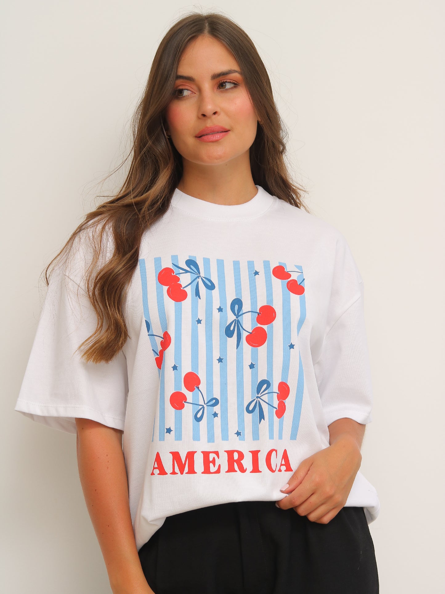Camiseta Oversized Estampada