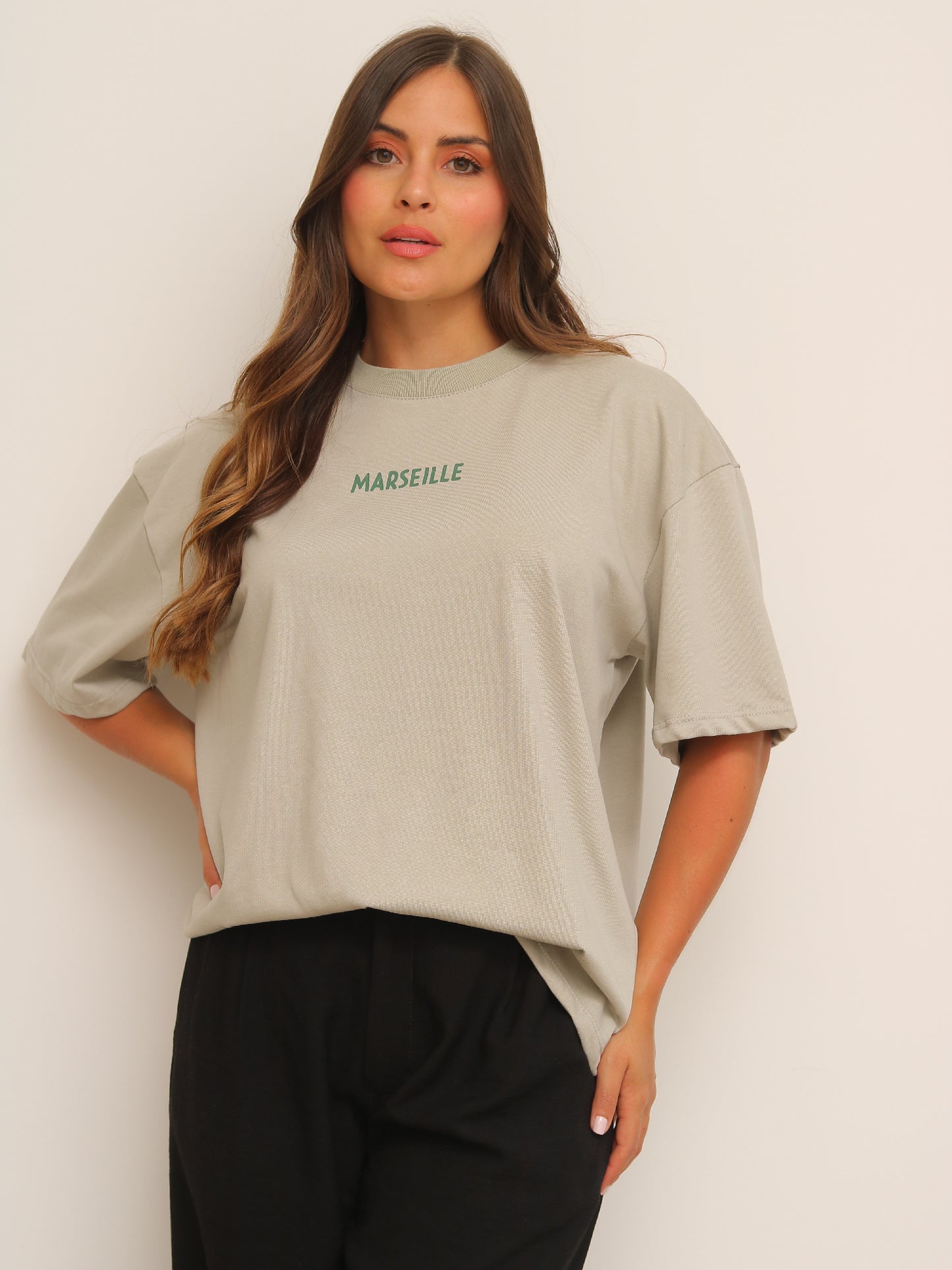 Camiseta Oversized Estampada