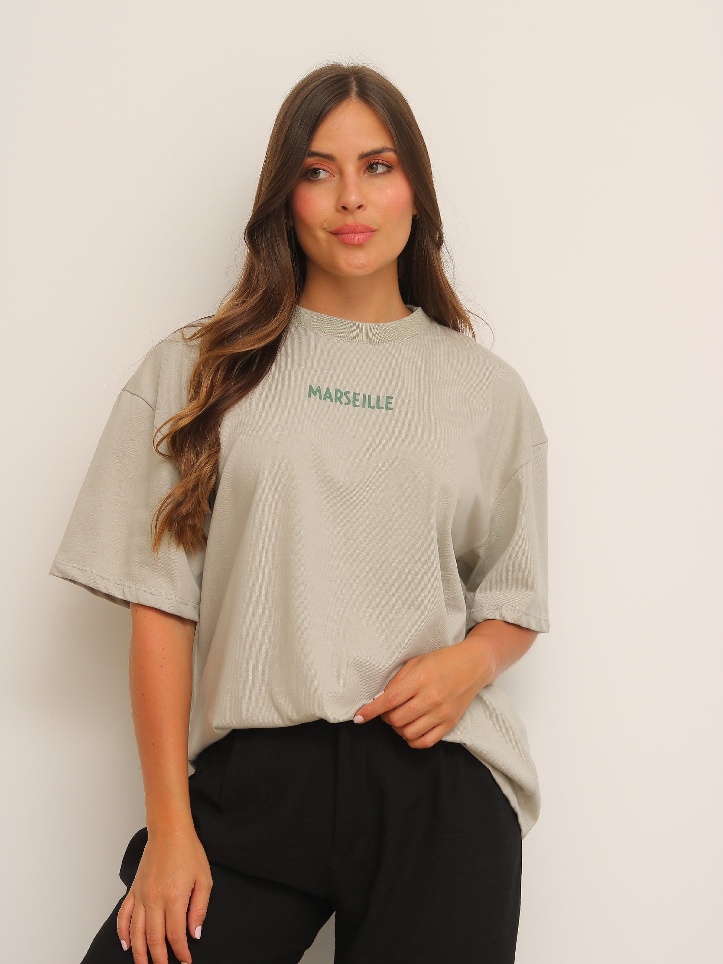 Camiseta Oversized Estampada