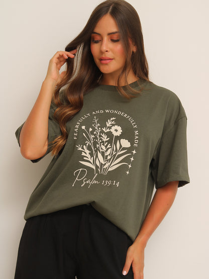 Camiseta Oversized Estampada
