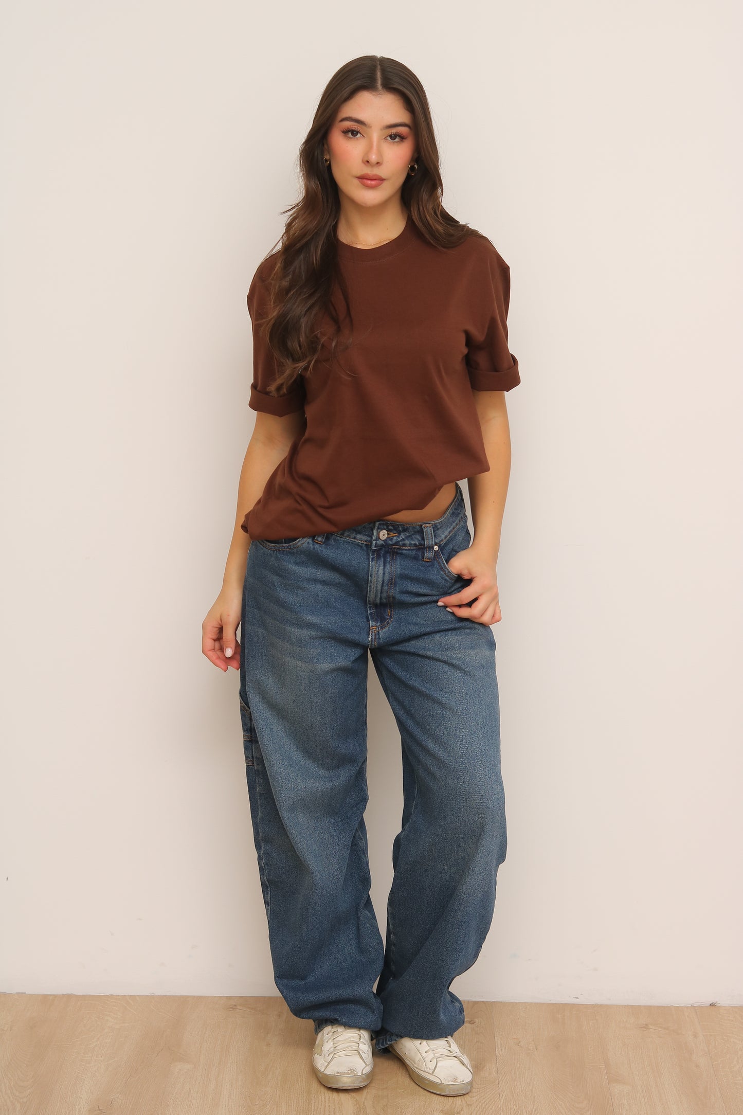 Camiseta Oversized Chocolate