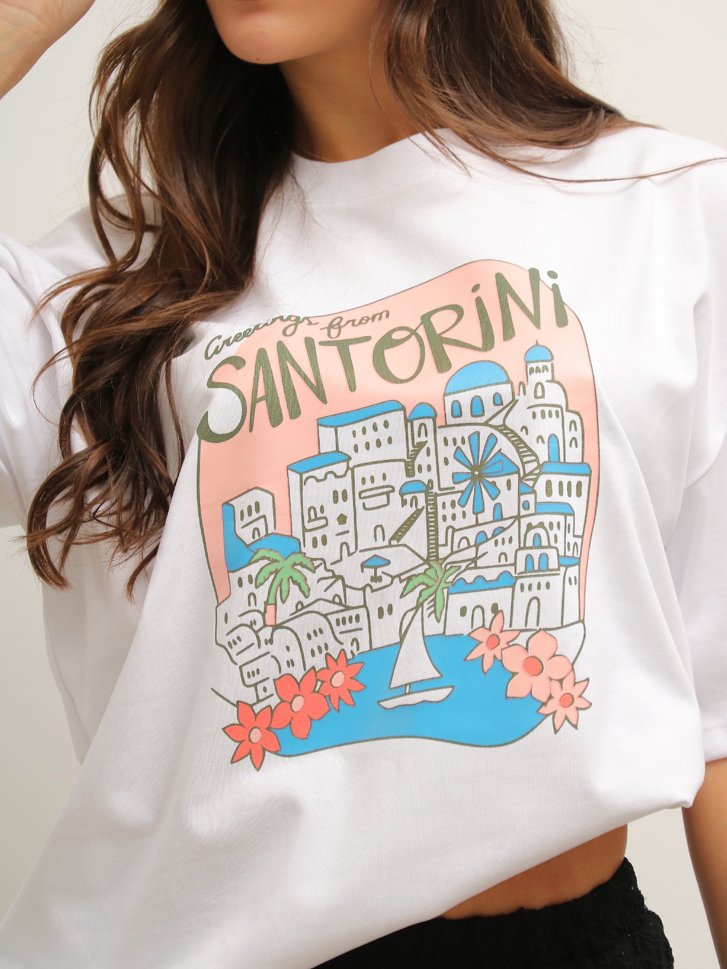 Camiseta Oversize Estampada